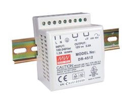 Tápegység Mean Well DR-4505 45W/5V/0-5A