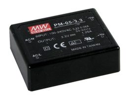 Power supply Mean Well PM-05-5 5W/5V/0-1A