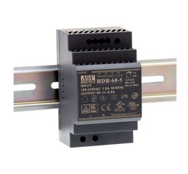 DIN-rail mounting Power Supply HDR-60-5/0-6,5A